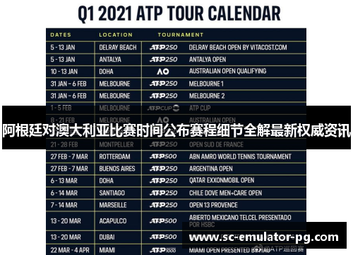 阿根廷对澳大利亚比赛时间公布赛程细节全解最新权威资讯 阿根廷对澳大利亚比赛时间公布赛程细节全解最新权威资讯
