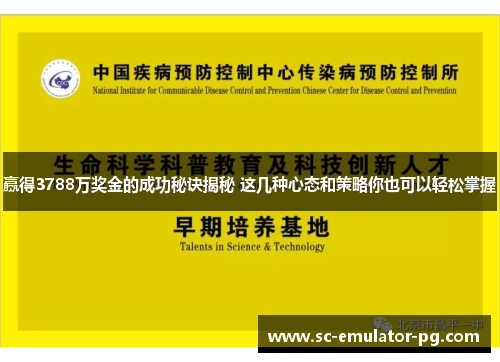 赢得3788万奖金的成功秘诀揭秘 这几种心态和策略你也可以轻松掌握